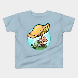 Frog and mushroom Kids T-Shirt